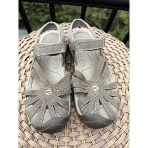 Keen Rose Casual Closed Bumper Toe Sandals Brown Women's Size US 7